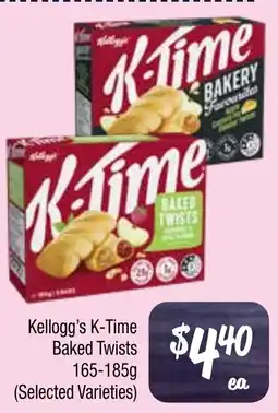 Farmer Jack's Kellogg's k-time baked twists offer