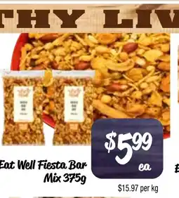 Farmer Jack's Eat well fiesta bar mix offer