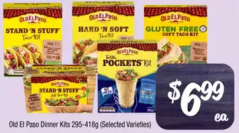 Farmer Jack's Old El Paso Dinner Kits offer