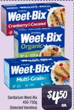 Farmer Jack's Sanitarium Weet-Bix offer