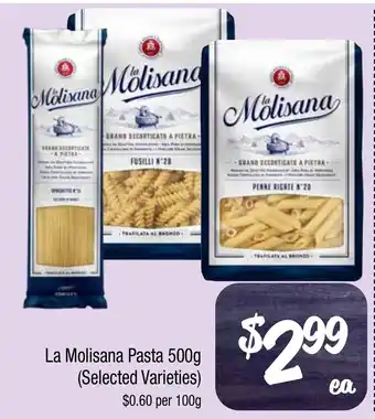 Farmer Jack's La molisana pasta offer