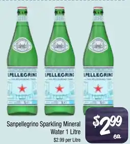 Farmer Jack's Sanpellegrino sparkling mineral water offer