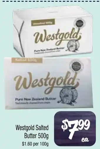 Farmer Jack's Westgold salted butter offer