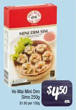 Farmer Jack's Ho mai mini dim sims offer