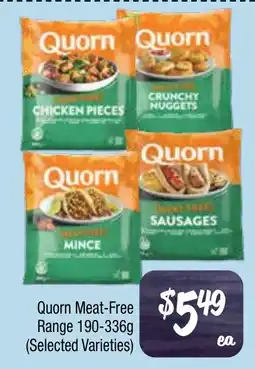 Farmer Jack's Quorn meat-free range offer