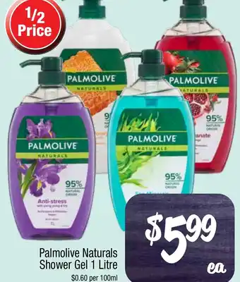 Farmer Jack's Palmolive naturals shower gel offer