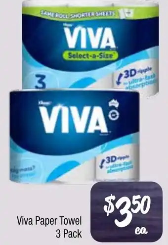 Farmer Jack's Viva Paper Towel offer