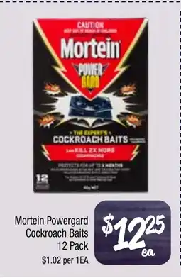 Farmer Jack's Mortein powergard cockroach baits offer