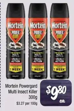 Farmer Jack's Mortein powergard multi insect killer offer