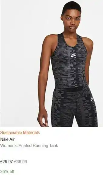 Nike Air Women's Printed Running Tank