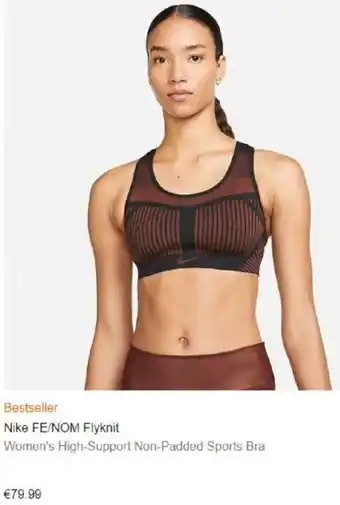 Nike FE/NOM Flyknit Women's High-Support Non-Padded Sports Bra
