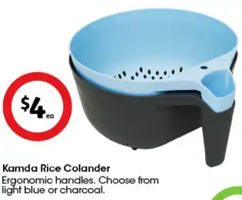 Coles Kamda Rice Colander offer