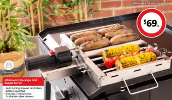 Coles Urbanworx Sausage and Kebab Turner offer