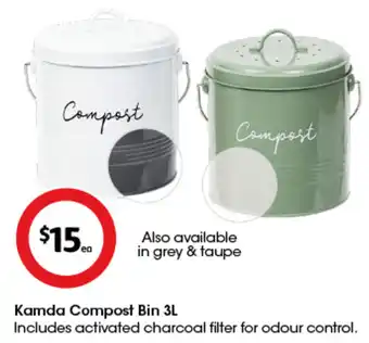 Coles Kamda Compost Bin offer