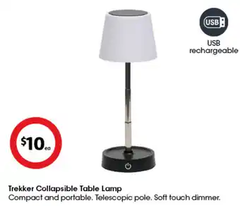 Coles Trekker Collapsible Table Lamp offer