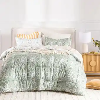 Pillow Talk Zion Comforter Set by Essentials offer