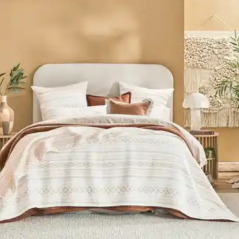 Pillow Talk Sanya Coverlet Set by Habitat offer