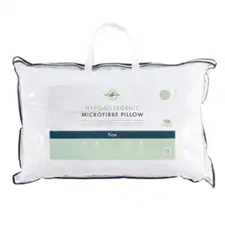 Pillow Talk Hypoallergenic Microfibre Firm Pillow by Greenfirst offer