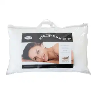 Pillow Talk Chipped Memory Foam Pillow by Sensational offer