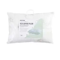 Pillow Talk Comfort Science Latex Neck Support Standard Pillow by Hilton offer