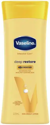 IGA Vaseline Intensive Care Body Lotion 225mL Selected Varieties offer