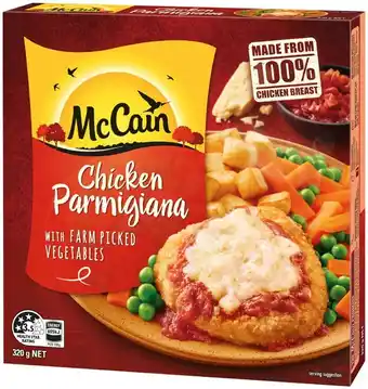 IGA McCain Redbox Frozen Meal 310‑320g Selected Varieties offer