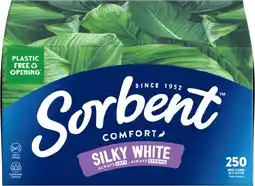 IGA Sorbent Silky White Facial Tissues 250 Pack offer