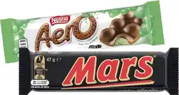 IGA Mars 44‑56g, Nestlé 35‑50g Medium Bars or M&M’s 35‑49g Selected Varieties offer