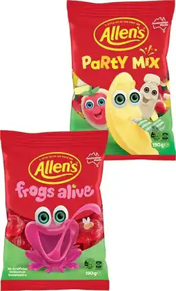 IGA Allen’s Medium Bag 140‑200g Selected Varieties offer