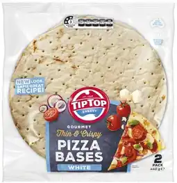 IGA Tip Top Gourmet Pizza Bases 2 Pack Selected Varieties offer