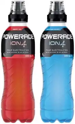 IGA Powerade or Powerade Active Water 600mL Selected Varieties offer