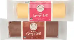 IGA Bakers Oven Jam or Choc Sponge Roll 400g offer