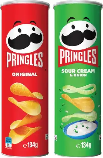 IGA Pringles Chips 118‑134g Selected Varieties offer