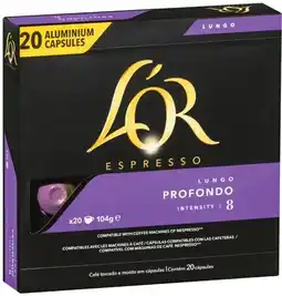 IGA L’OR Espresso Capsules 20 Pack Selected Varieties offer