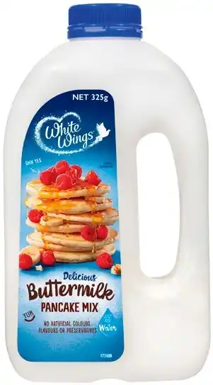 IGA White Wings Pancake Shaker Buttermilk 325g or Original 350g offer