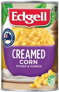 IGA Edgell Creamed Corn 420g offer