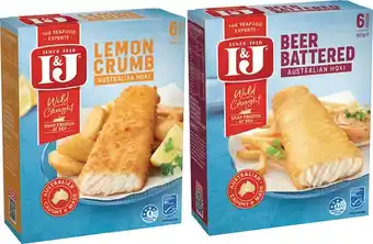 IGA I&J Australian Wild Caught Hoki 425g Selected Varieties offer