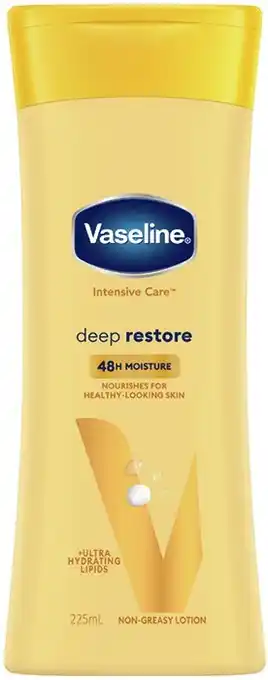 IGA Vaseline Intensive Care Body Lotion 225mL Selected Varieties offer