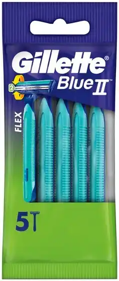 IGA Gillette Blue II Plus Disposable Razors 5 Pack offer