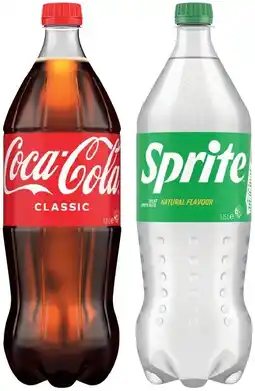 IGA Coca‑Cola, Sprite or Fanta 1.25 Litre Selected Varieties offer