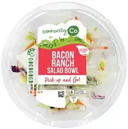 IGA Community Co Bacon Ranch Salad Bowl 200g offer