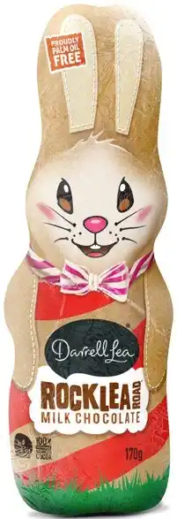 IGA Darrell Lea Milk Chocolate Bunny 160-170g Selected Varieties offer