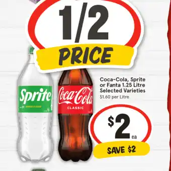 IGA Coca-Cola, Sprite or Fanta offer