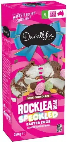 IGA Darrell Lea Rocklea Road Speckled Easter Eggs 250g offer