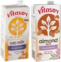 IGA Vitasoy Coconut, Almond Milk or Soy Milky 1 Litre Selected Varieties offer