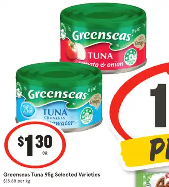 IGA Greenseas Tuna offer