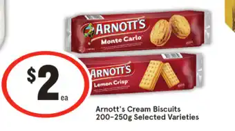 IGA Arnott's Cream Biscuits offer