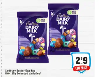 IGA Cadbury Easter Egg Bag 110-125g offer