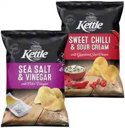 IGA Kettle Potato Chips 135‑165g Selected Varieties offer