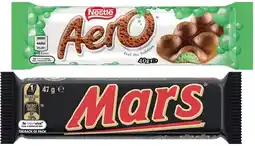 IGA Mars 44‑56g, Nestlé 35‑50g Medium Bars or M&M’s 35‑49g Selected Varieties offer